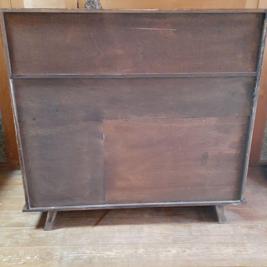 【昭和レトロ】茶棚 茶箪笥 飾り棚 アンティーク 古民家 長期保管品