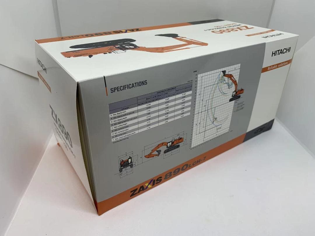 105-022 日立建機 1/50 HITACHI ZX890LCH-7