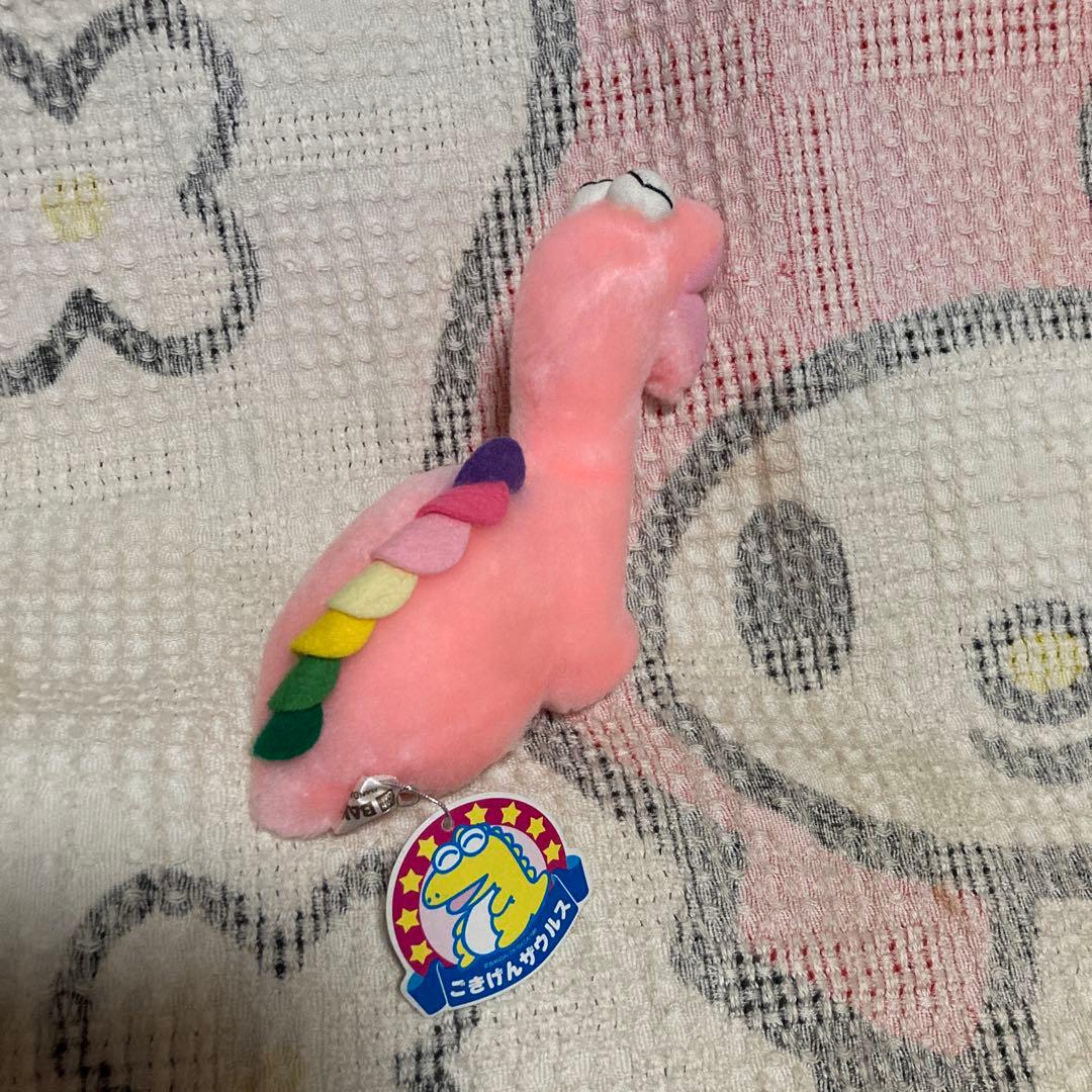 昭和レトロ　バンダイ　ごきげんザウルス　プチアムール　ぬいぐるみ　2こ　②