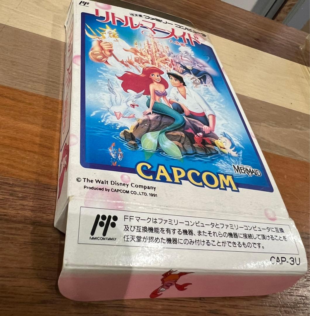 ファミコンソフト　【リトルマーメイド】