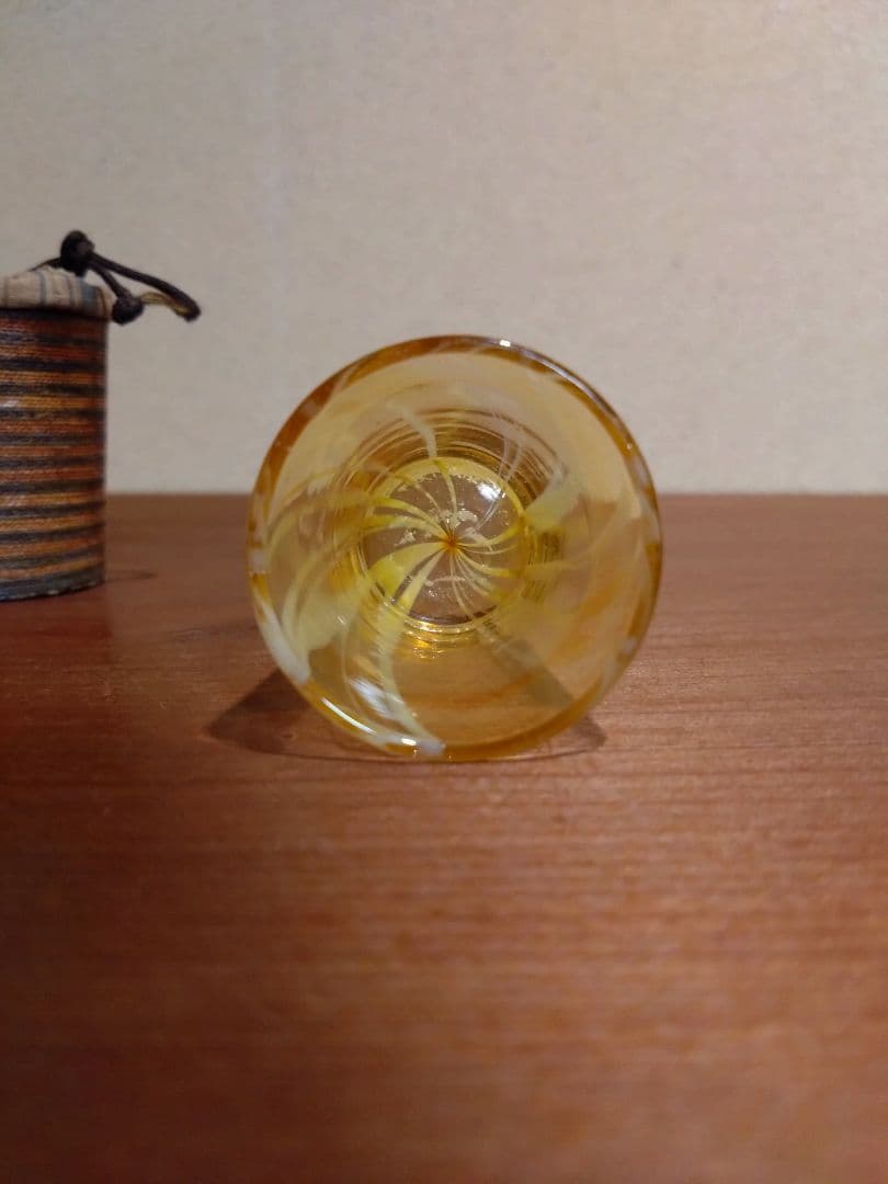 吹きガラス盃 猪口