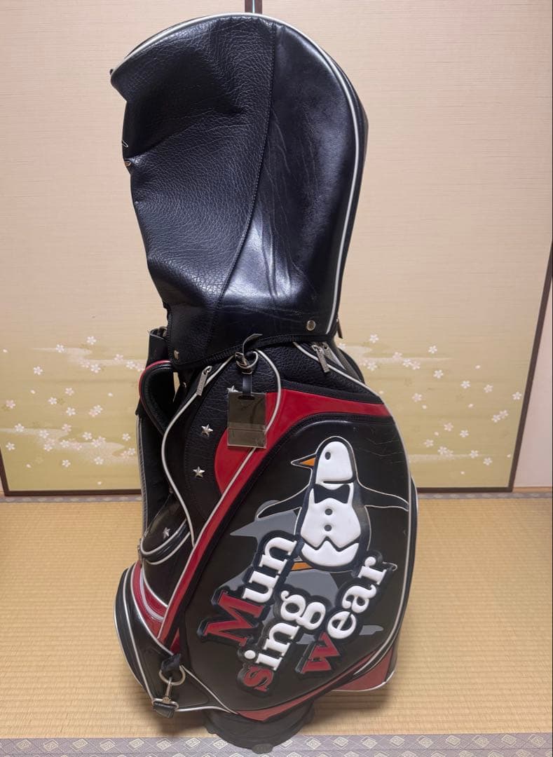 Munsingwear ペンギンデザイン ゴルフバッグ