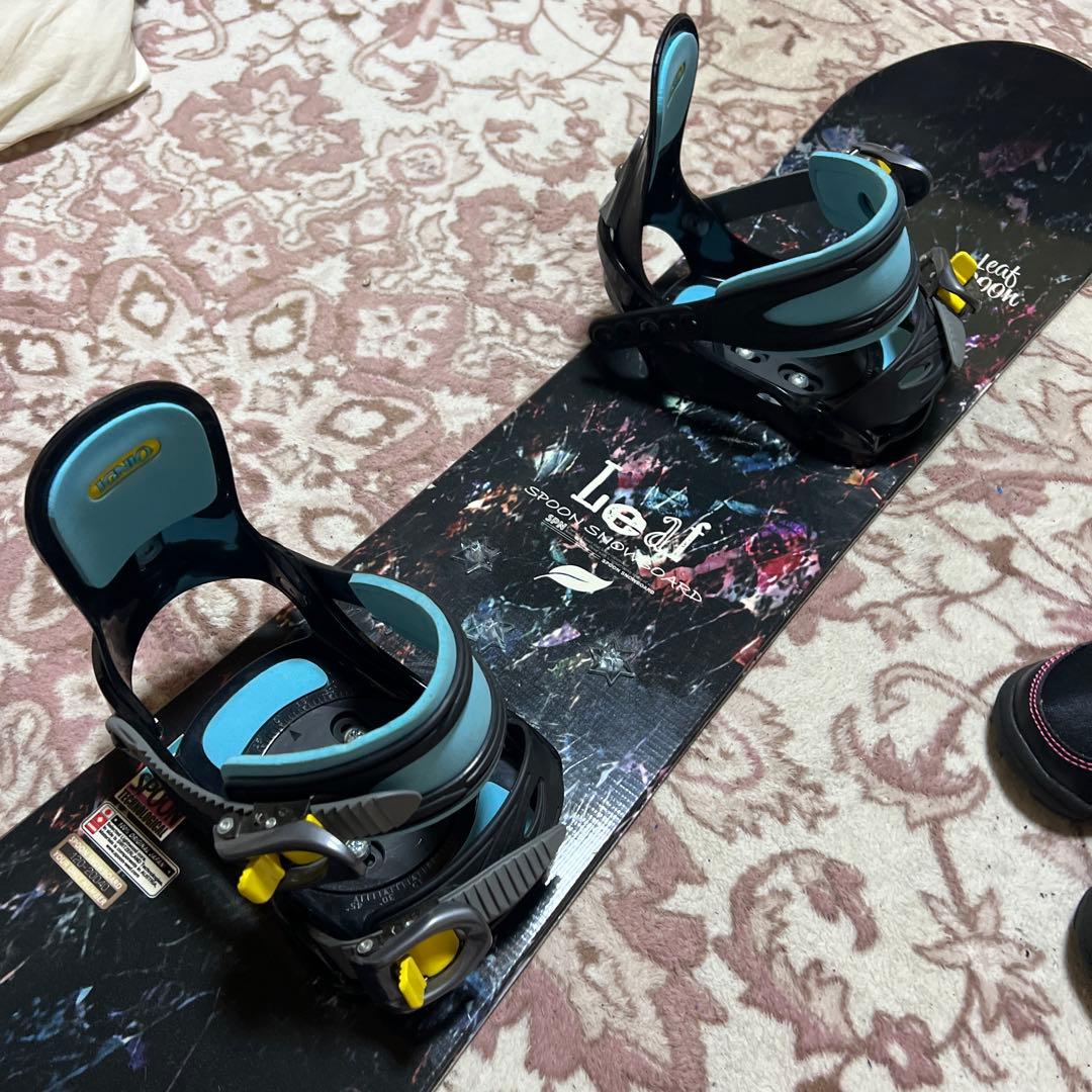 美品 子供用スノーボード 120cm ブーツ 21cm 3点セット 22-23