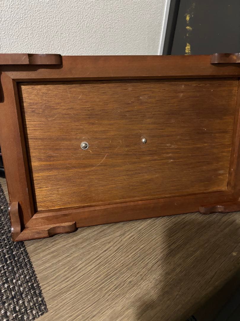 花*月様 純銀刻印　帆船置物　船長さ21cm 大きめ　ガラスケース付き　レトロ