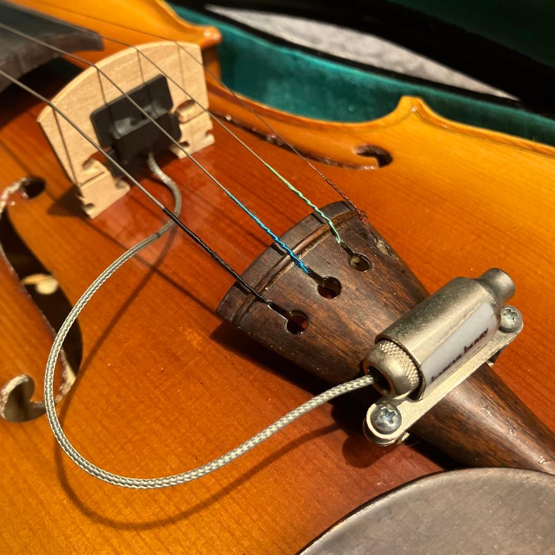 41年前のクレモナ製バイオリン 4/4サイズ マイク端子付き