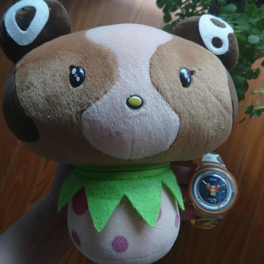 村上隆2000年頃のソーラー時計とぬいぐるみ　Takashi Murakami