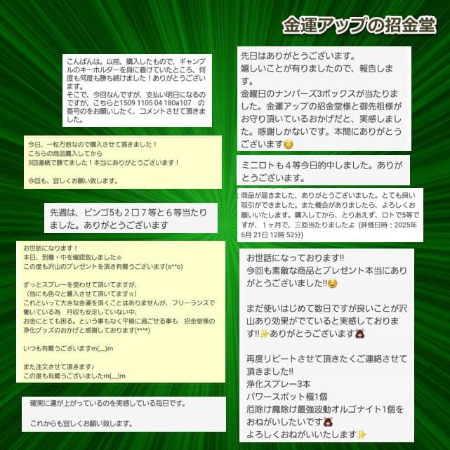 スペシャル『金運招財進寳』×金運万倍波動玉×浄化スプレー50×大金運うし×布袋尊