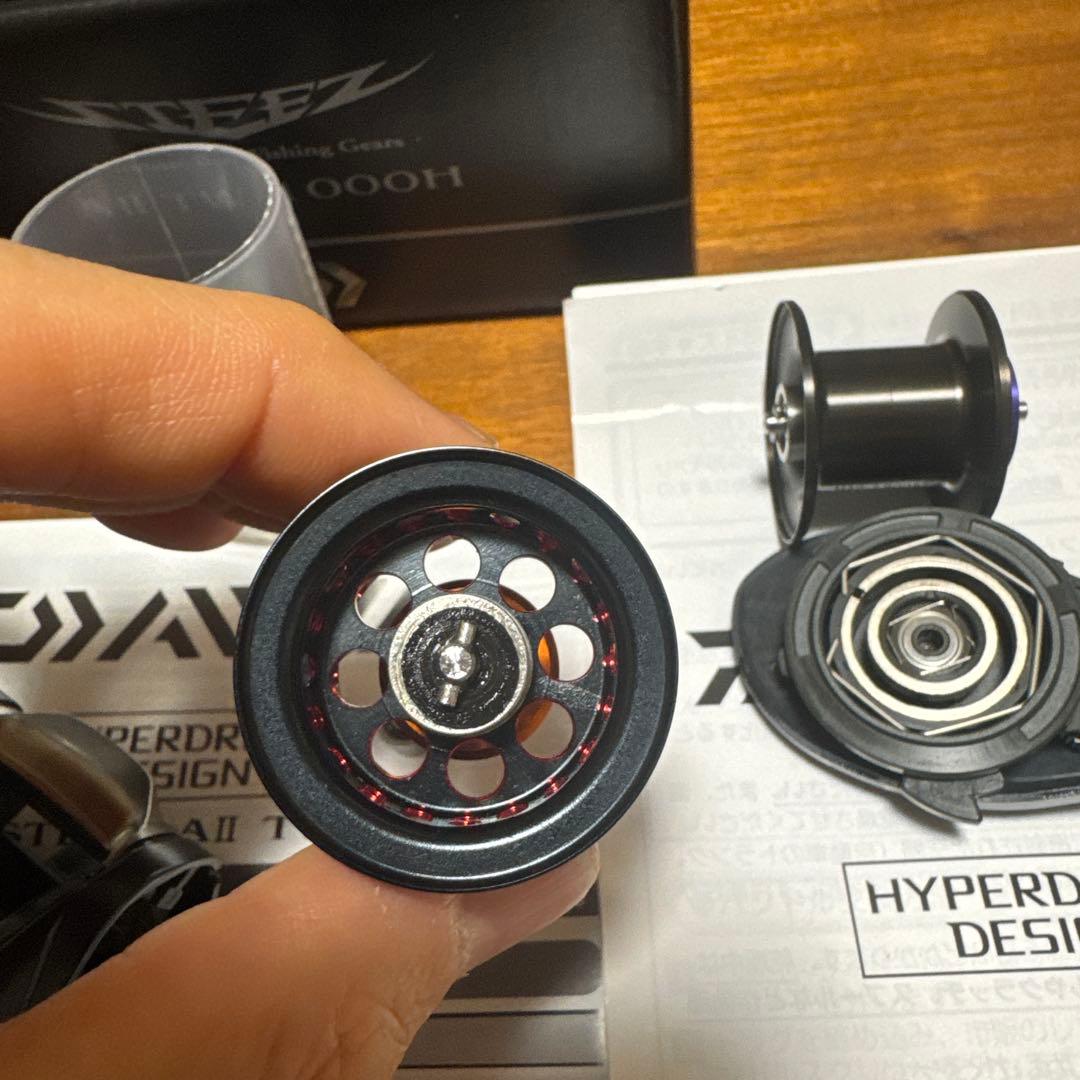 ダイワ スティーズ A2 TW 1000H SLPハンドルカスタム品