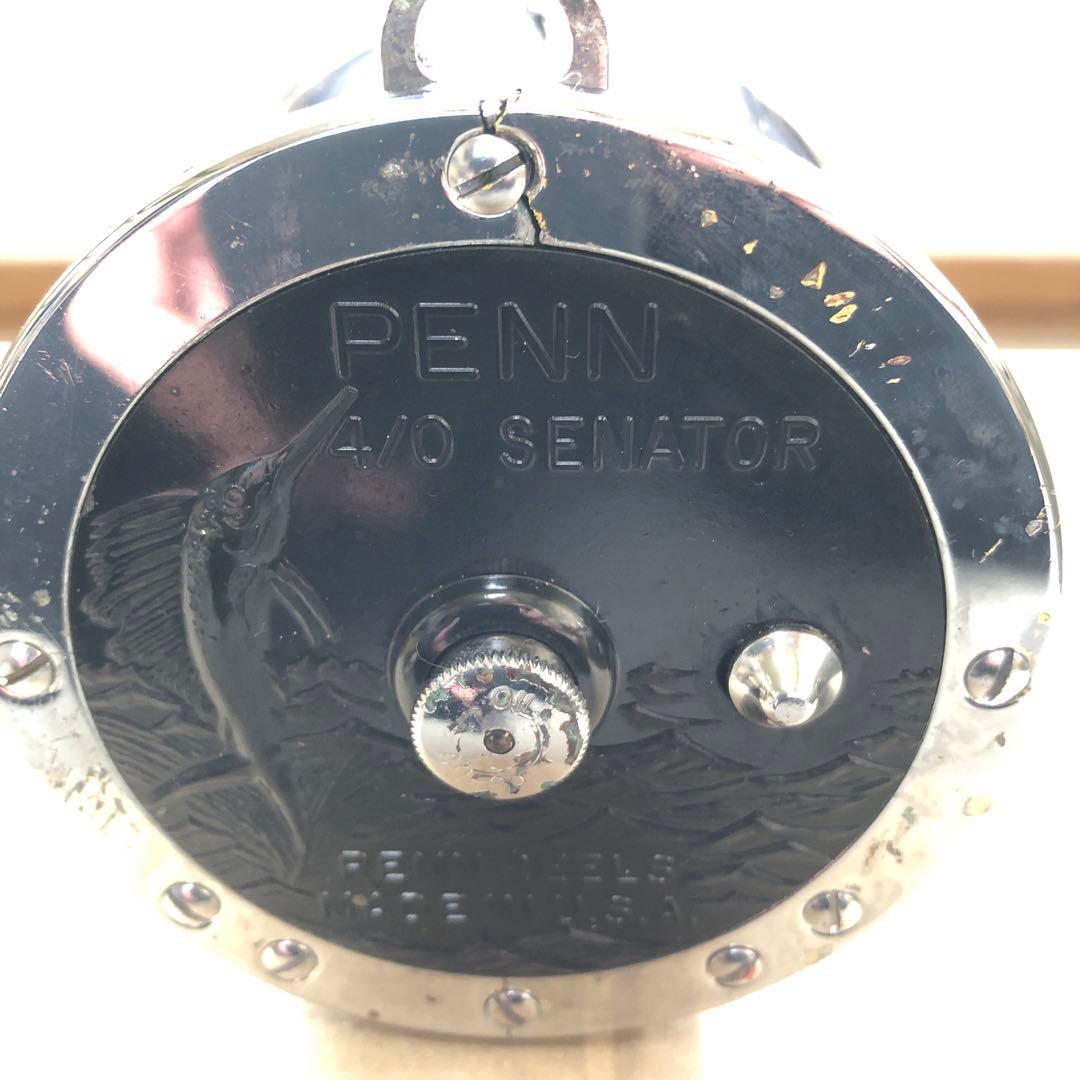Penn ペン セネター 113 4/0 リール ドラグハンドル ジャンク品