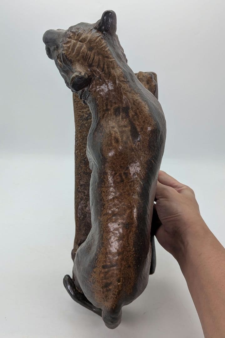 武用君彦 備前焼 干支置物「戊寅」 共箱共布栞 虎 トラ Tiger タイガー