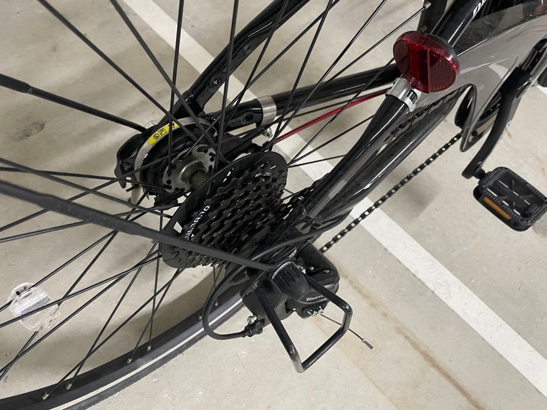 BRIDGESTONE SHLEIN シュライン 24インチ ブラック 7段変速