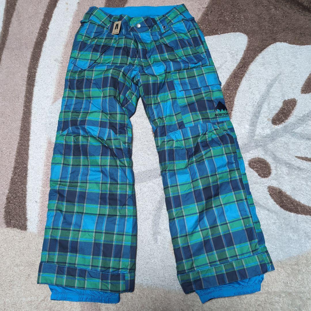 新品Burton 子ども用スノーボードウェア上下セット Mバートン
