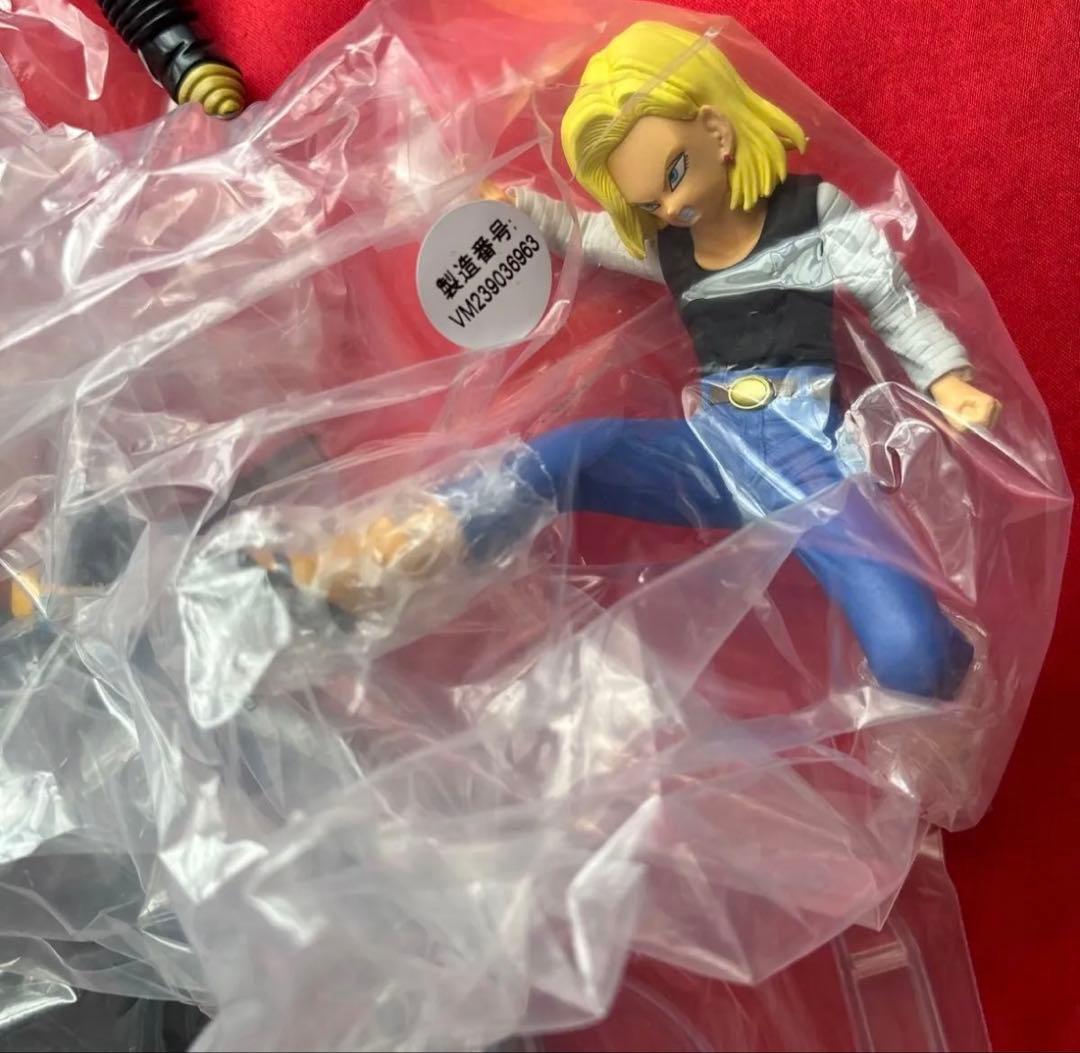 ドラゴンボール 18号フィギュア4点セット　GLITTER&GLAMOURS