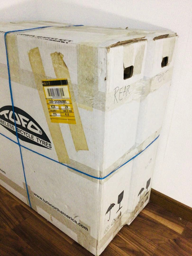 TUFO MTB 完組カーボンホイール前後セット(TU)26″XC-LP 未使用