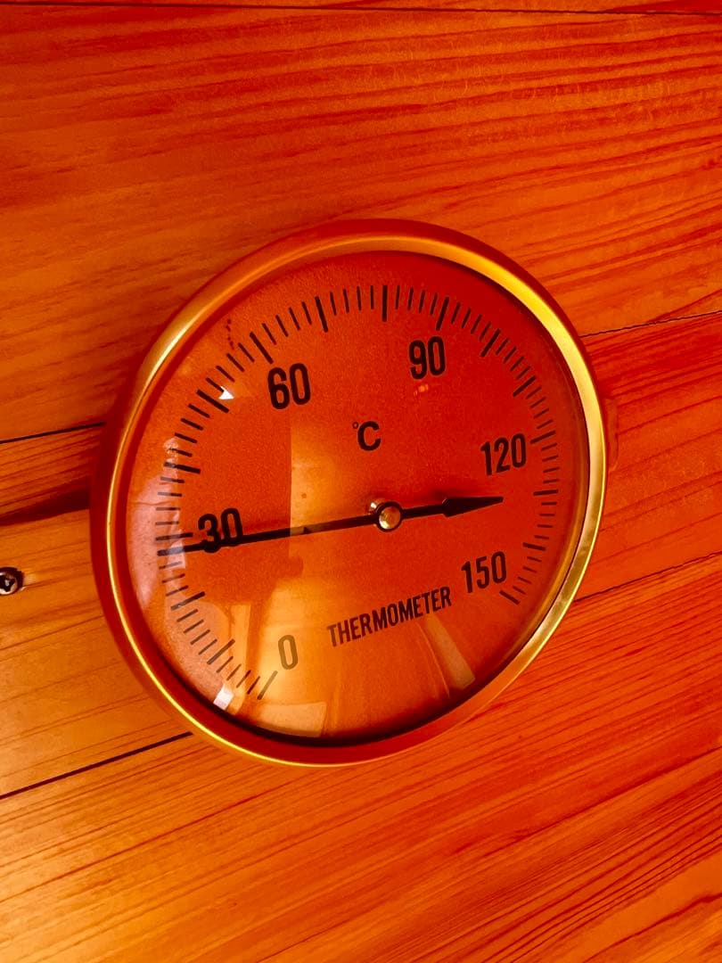 木製コンパクトサウナ 温度調節機能付き