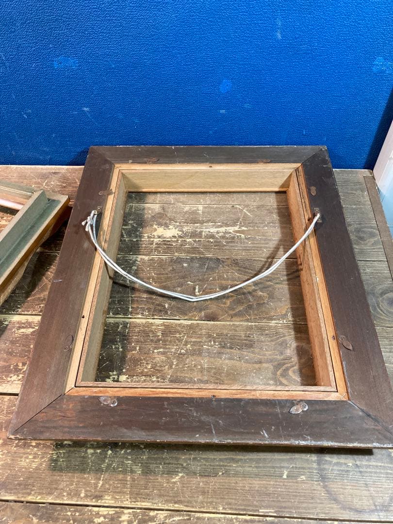 額縁　ゴールド　アンティーク調　壁掛けインテリア　ヴィンテージ　ヨーロピアン風