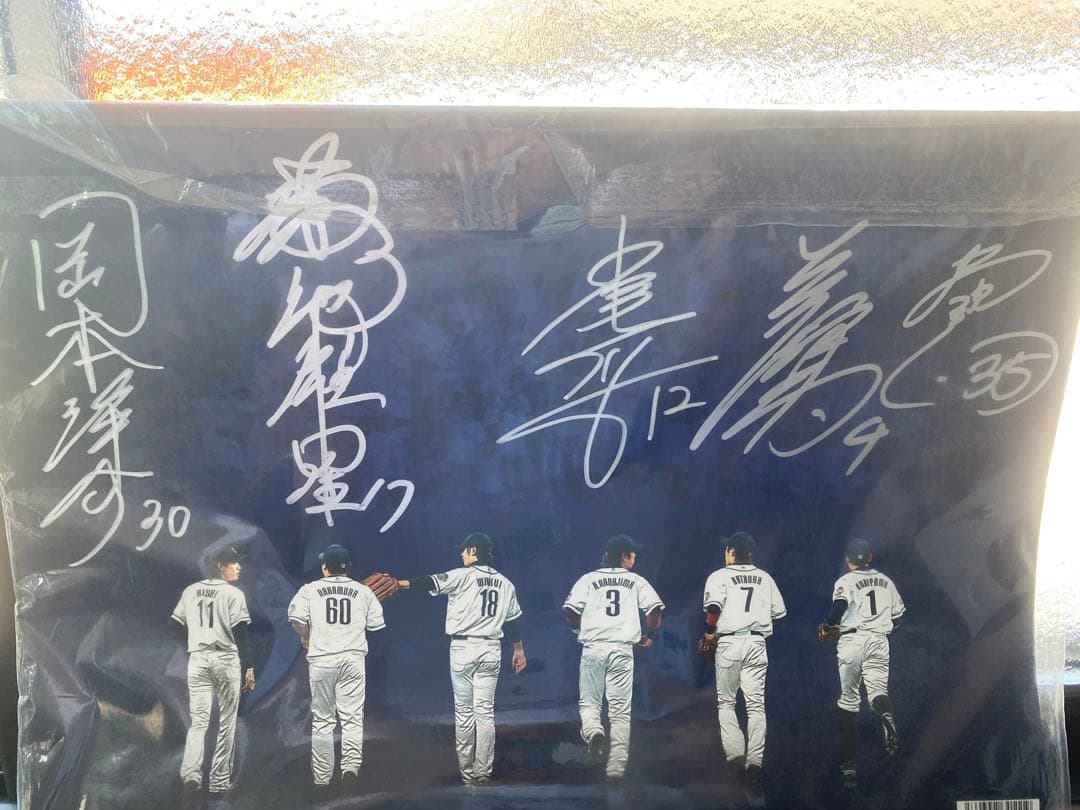 2010年カレンダー　西武ライオンズ　直筆サイン入り　菊池雄星　希少