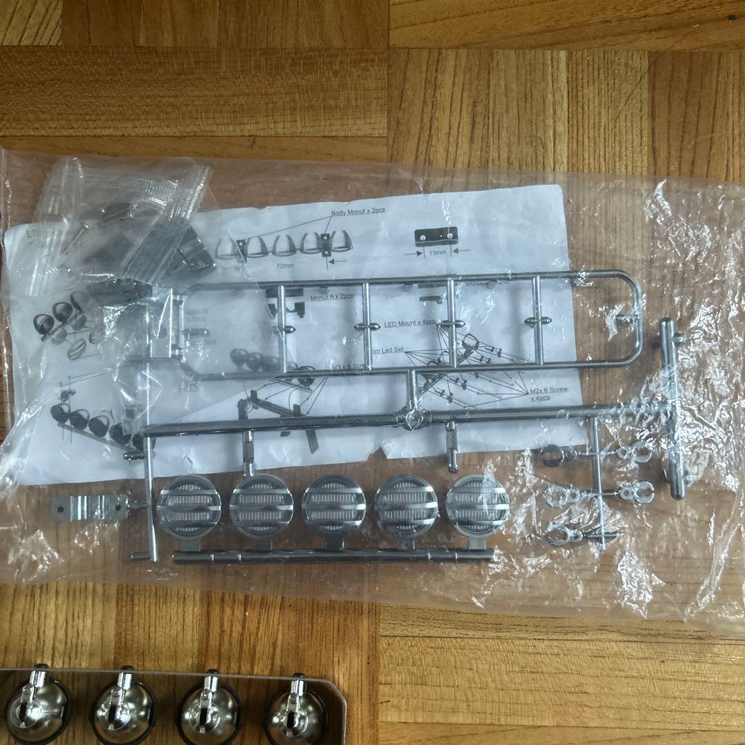 タミヤ　CC-01 CC-02など　アクセサリーパーツセット