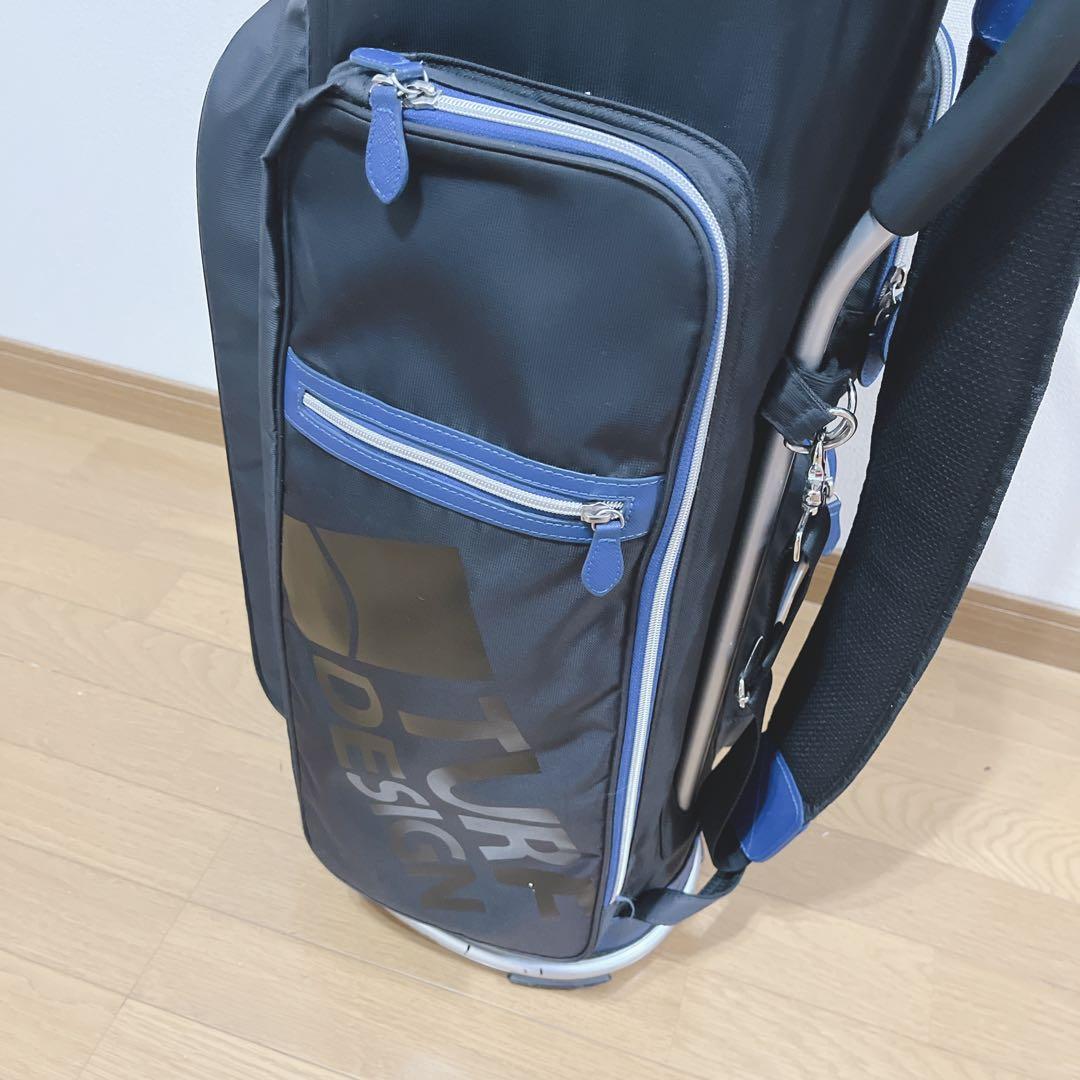 K248 美品TURF DESIGN ターフデザイン キャディバッグ フード無し