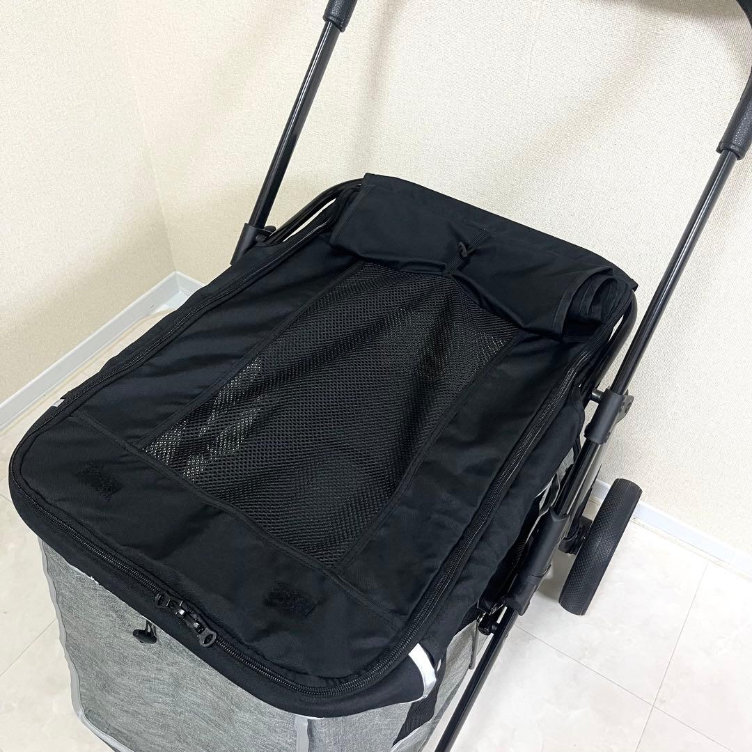 新品 ⭐️ Totoro ball ペットカート 小型犬 中型犬 深型 グレー