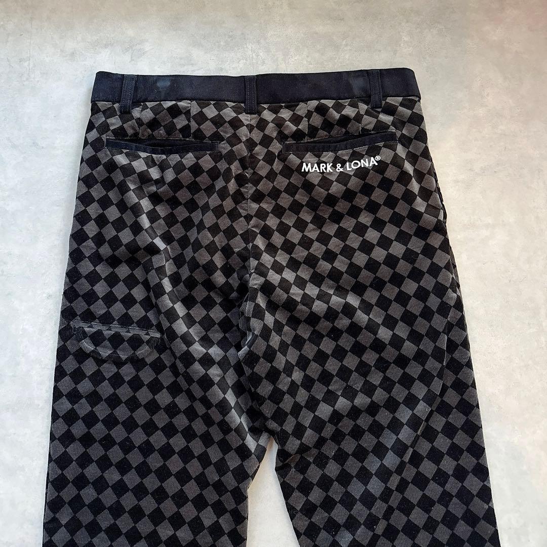 美品 ★ MARK&LONA コーデュロイ パンツ マーク&ロナ 正規品 黒
