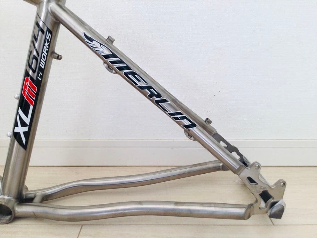 Merlin XLM 6/4 チタン WORKS MTB フレーム 最小S 新品