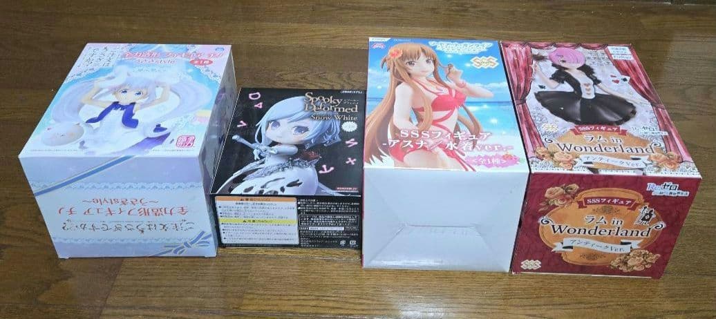 美少女フィギュアまとめ売り23点　SAOごちうさ化物語リゼロ転スラFate他