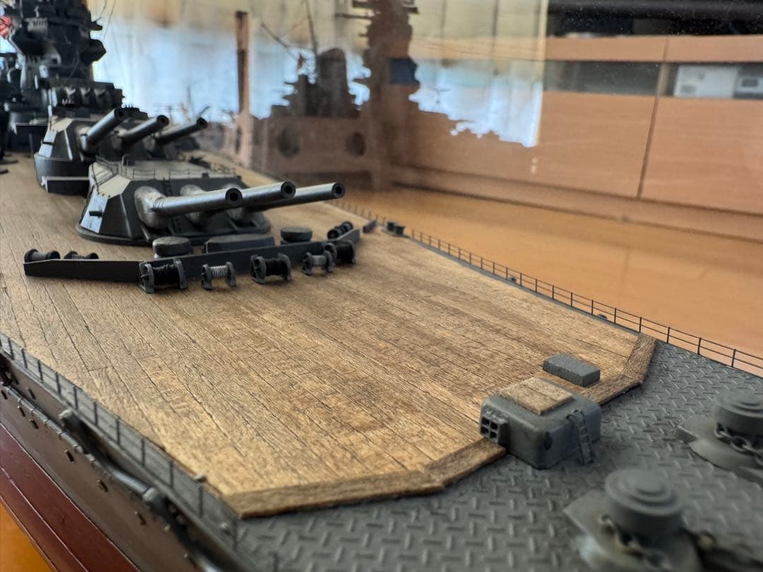 戦艦大和モデル 精密1/250 ディアゴスティーニ完成品　ケース付き　即購入不可