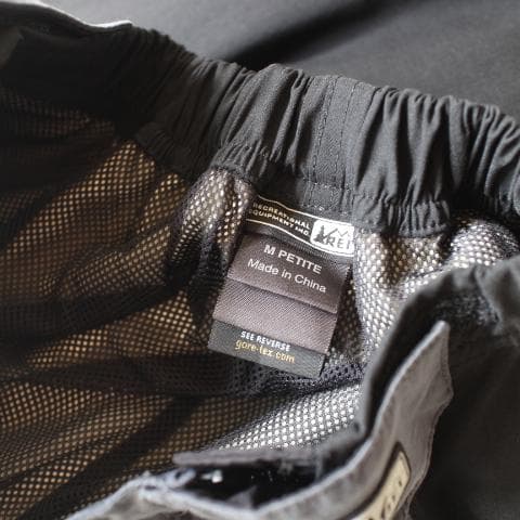 US REI GORE-TEX ハードシェル フルジップ スキー パンツ M