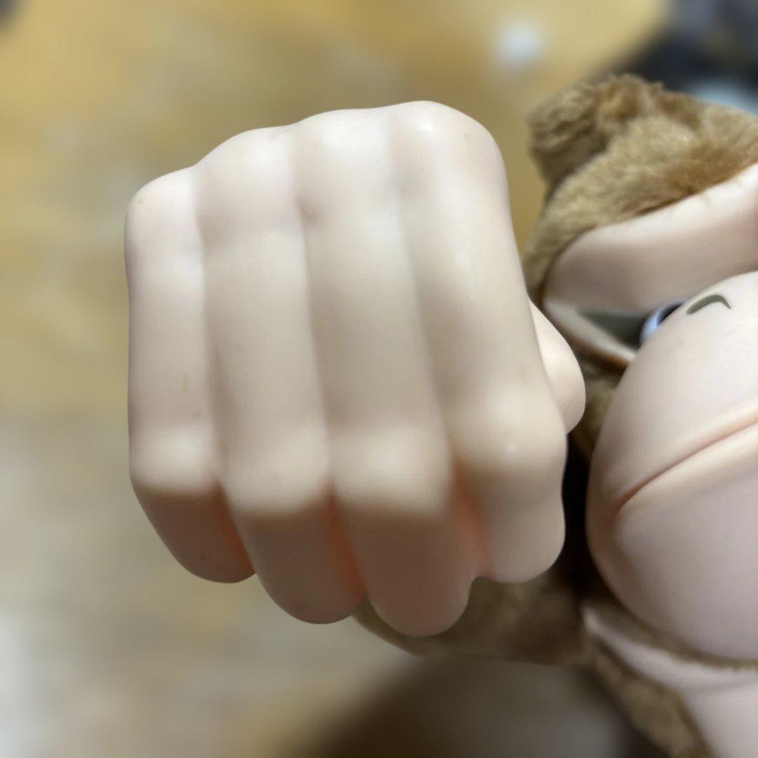 希少品 1994年 アクションポーズ 特大ドンキーコング ソフビ レトロ