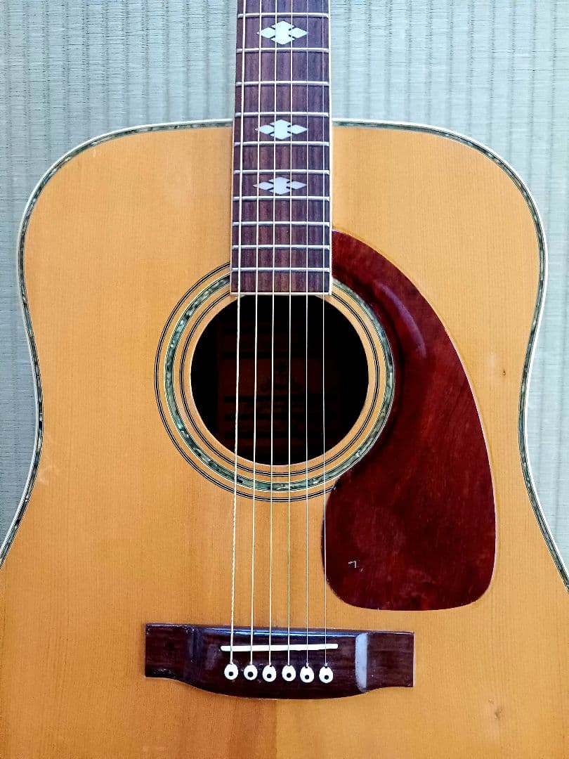 【送料込】タケハルギター　木曽鈴木　低弦高　メンテ済み　バック3ピース