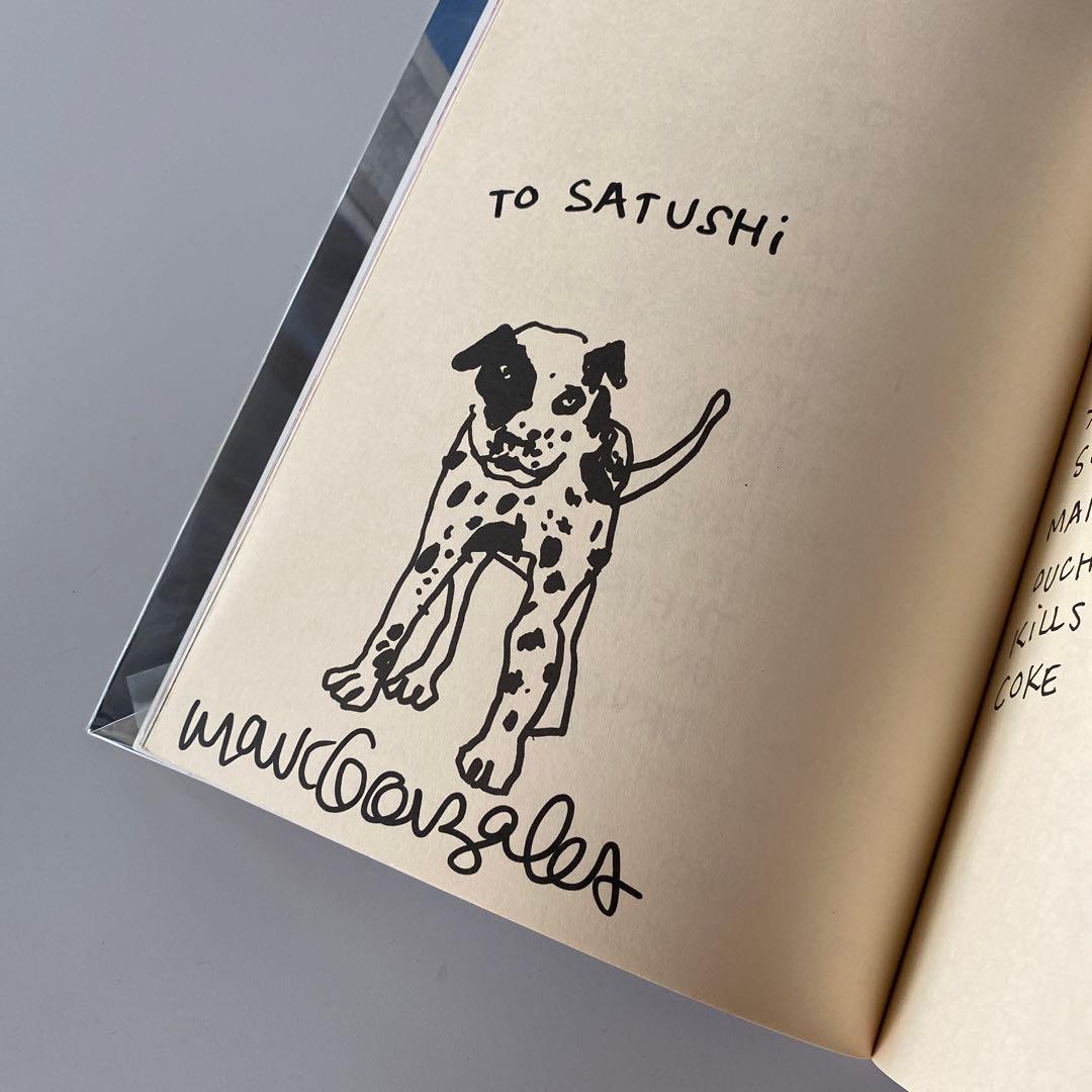 希少 直筆イラスト サイン マークゴンザレス Social Problem