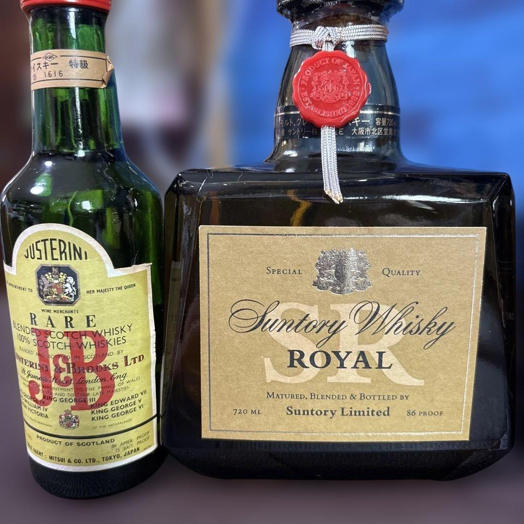 サントリー ウィスキー５本 ＋ ミニボトル２本　全７本セット！