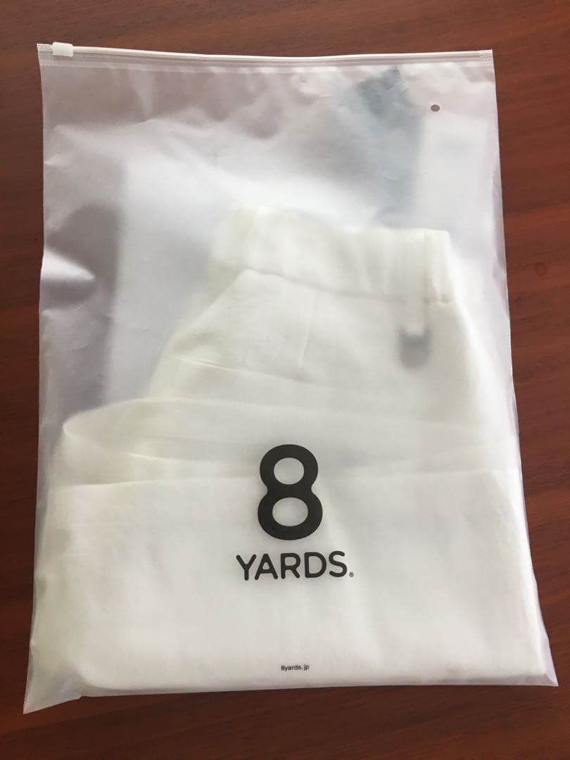 8YARDS 2025完売品　レディース ダブルタックショーツ ホワイト