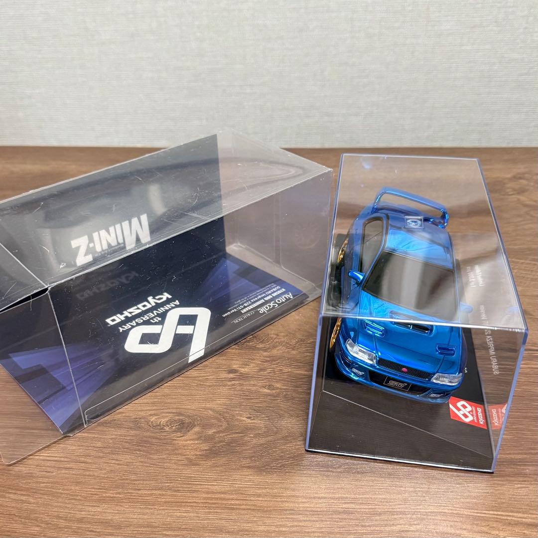 限定 京商ミニッツ オート SUBARU IMPREZA22B-STi 60周年