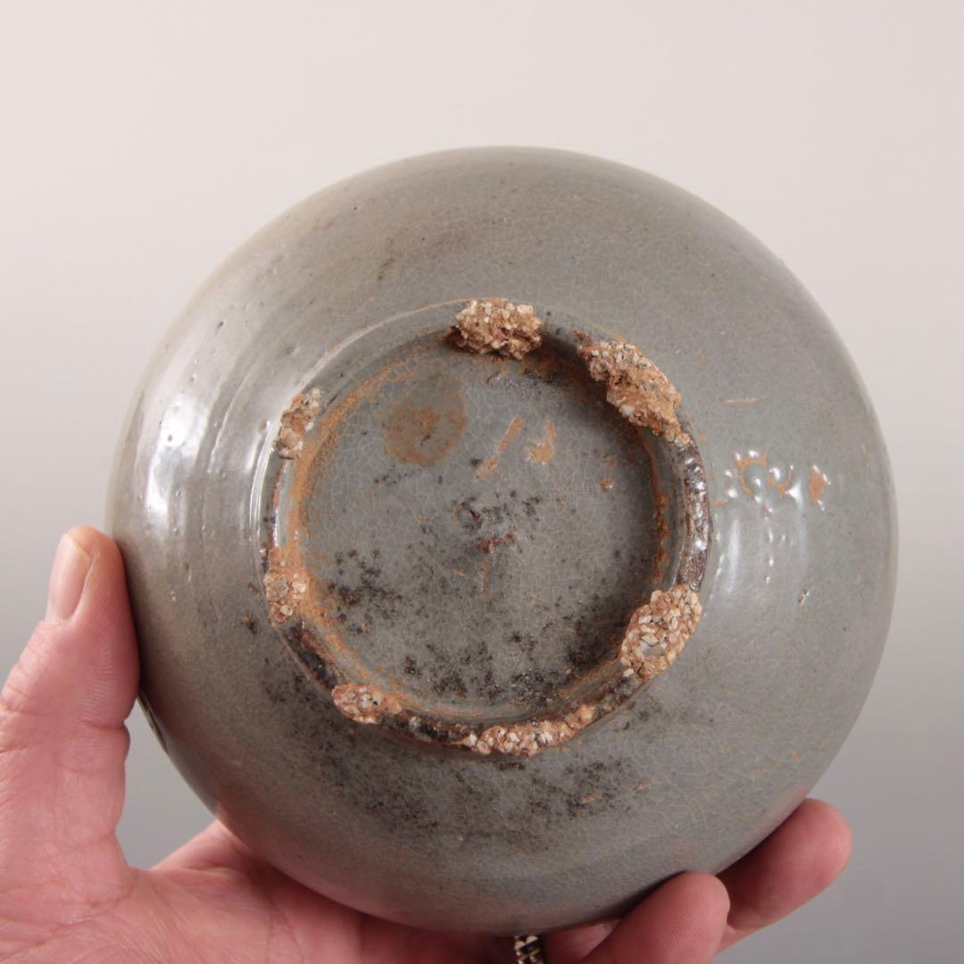 李朝 前期 堅手 壺 朝鮮美術 古美術 古道具 アンティーク