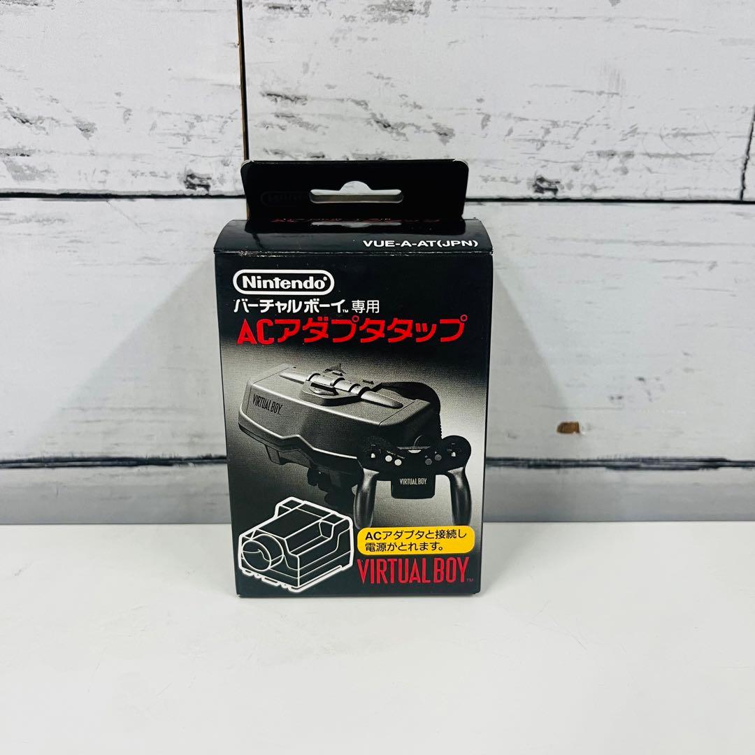 K1356レア品【Nintendo】バーチャルボーイ カセット付き
