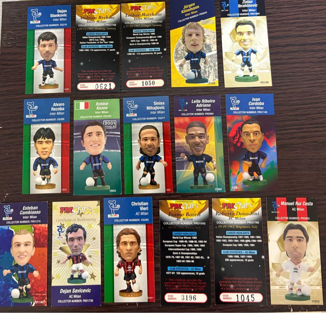 コリンシアン ミラン・インテル19体セット