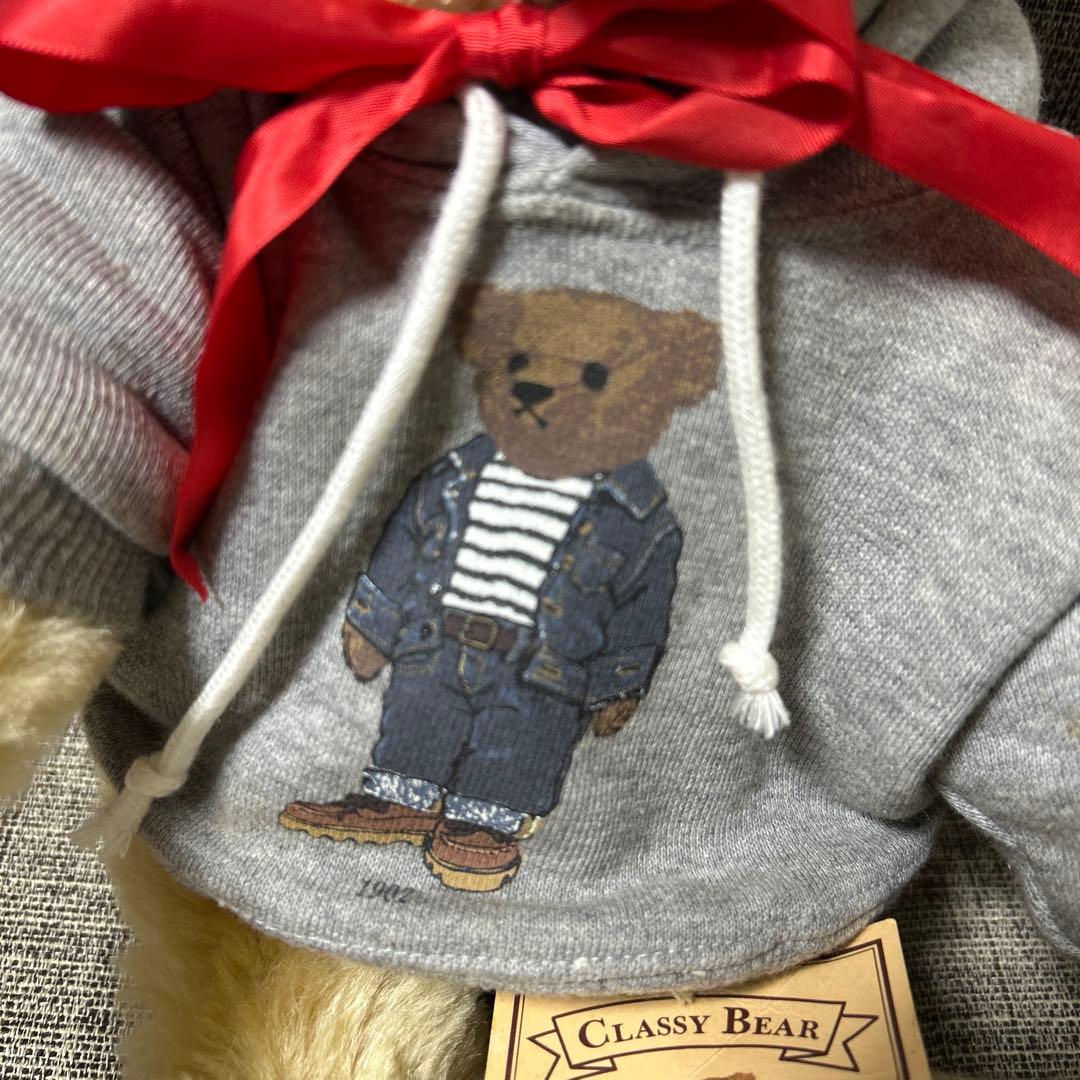 希少★Steiff シュタイフ テディベア　コラボ　クラッシーベア　紙タグ付き