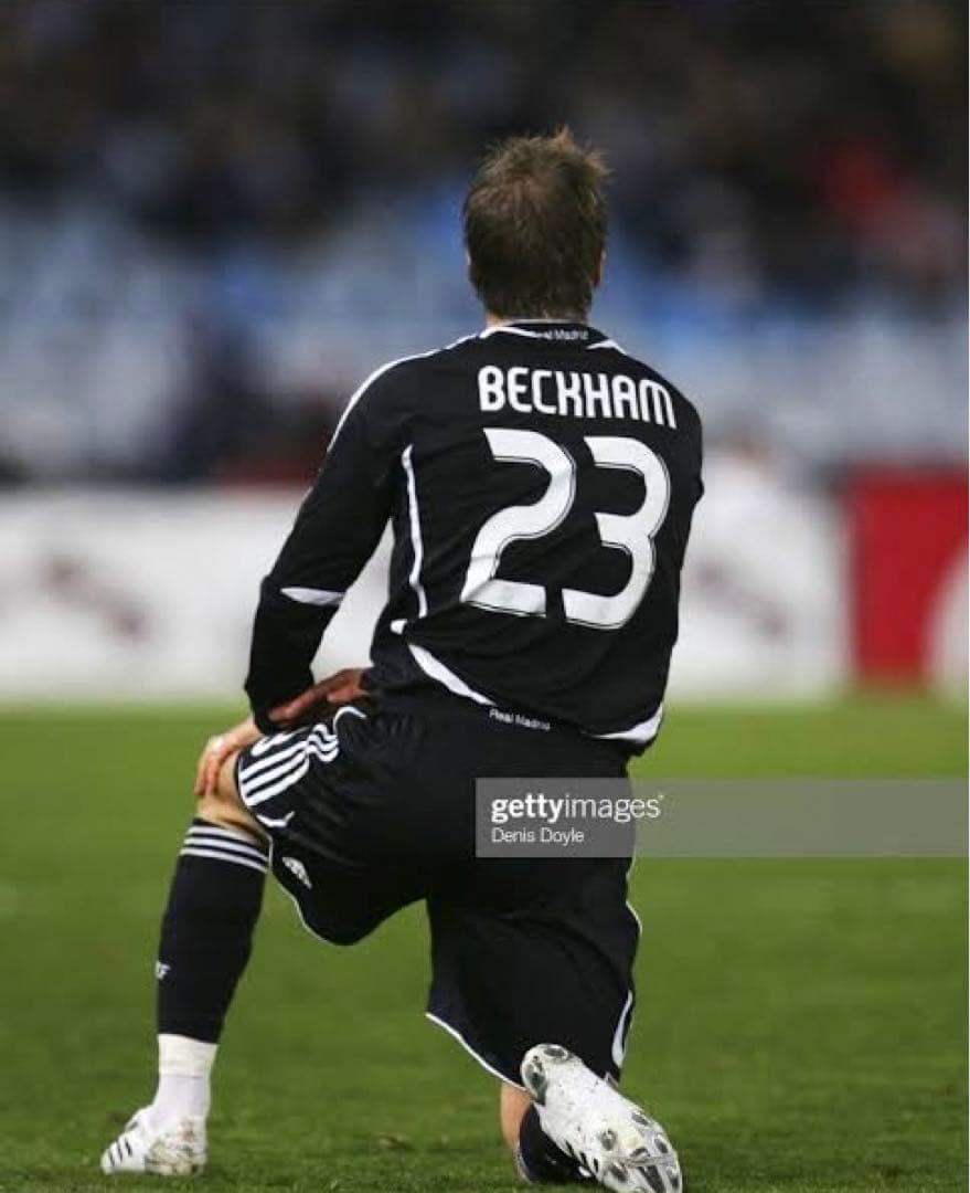 ベッカム　ユニフォーム　レアルマドリード　イングランド代表　選手支給　アディダス