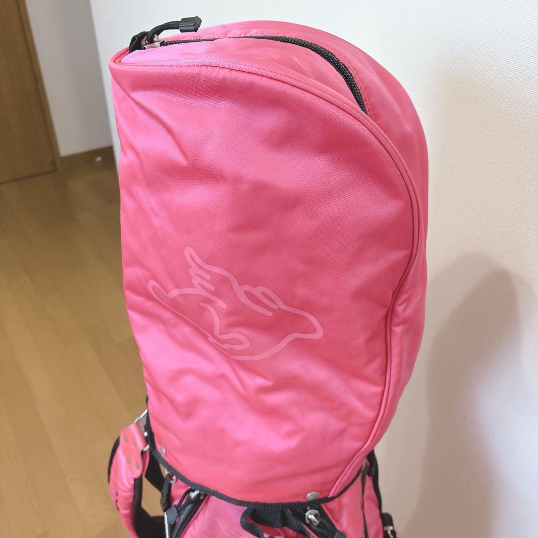 K399 パーリーゲイツ ピンクキャディバッグ