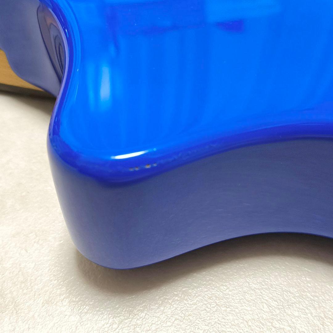 最終値下!【美品！】ZO-3 ブルー アンプ内蔵ミニギター ケース付 青色LED