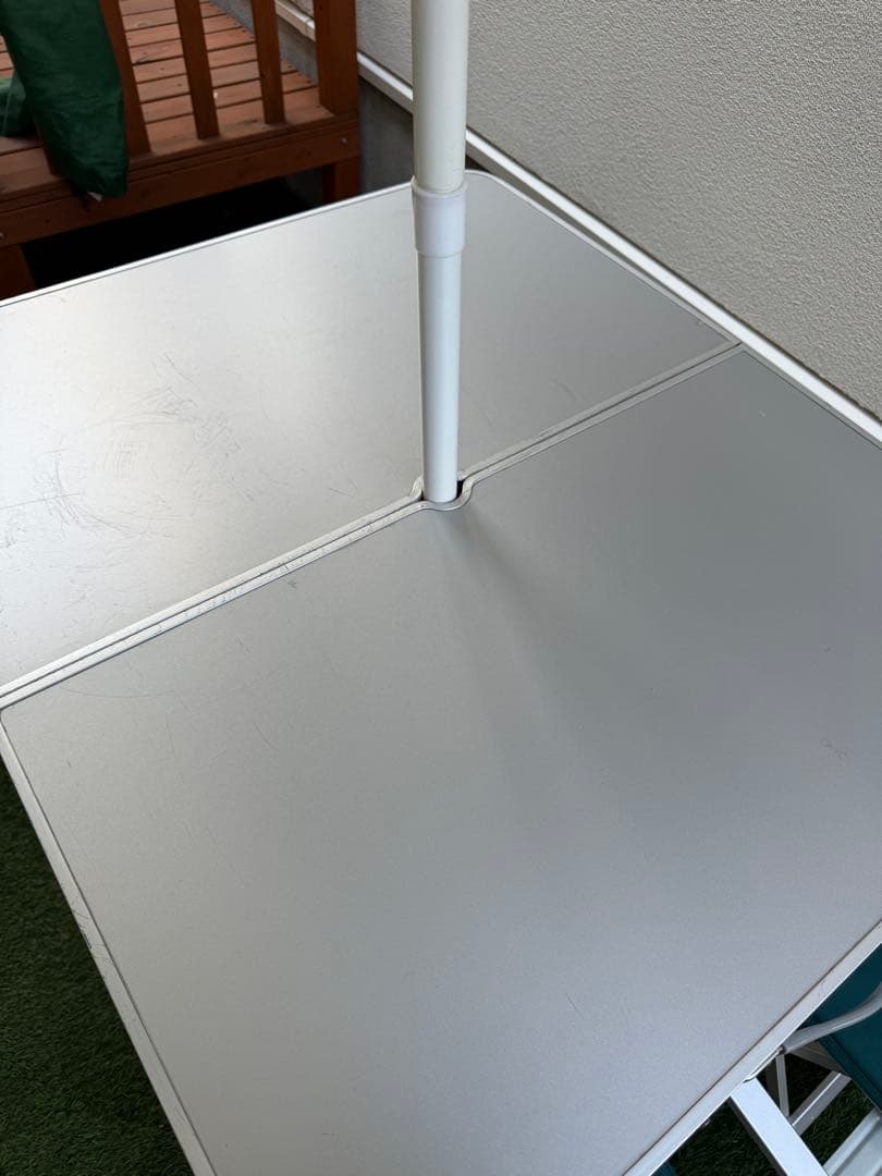 【専用】コールマン　ファミリーベンチ　パラソル付き