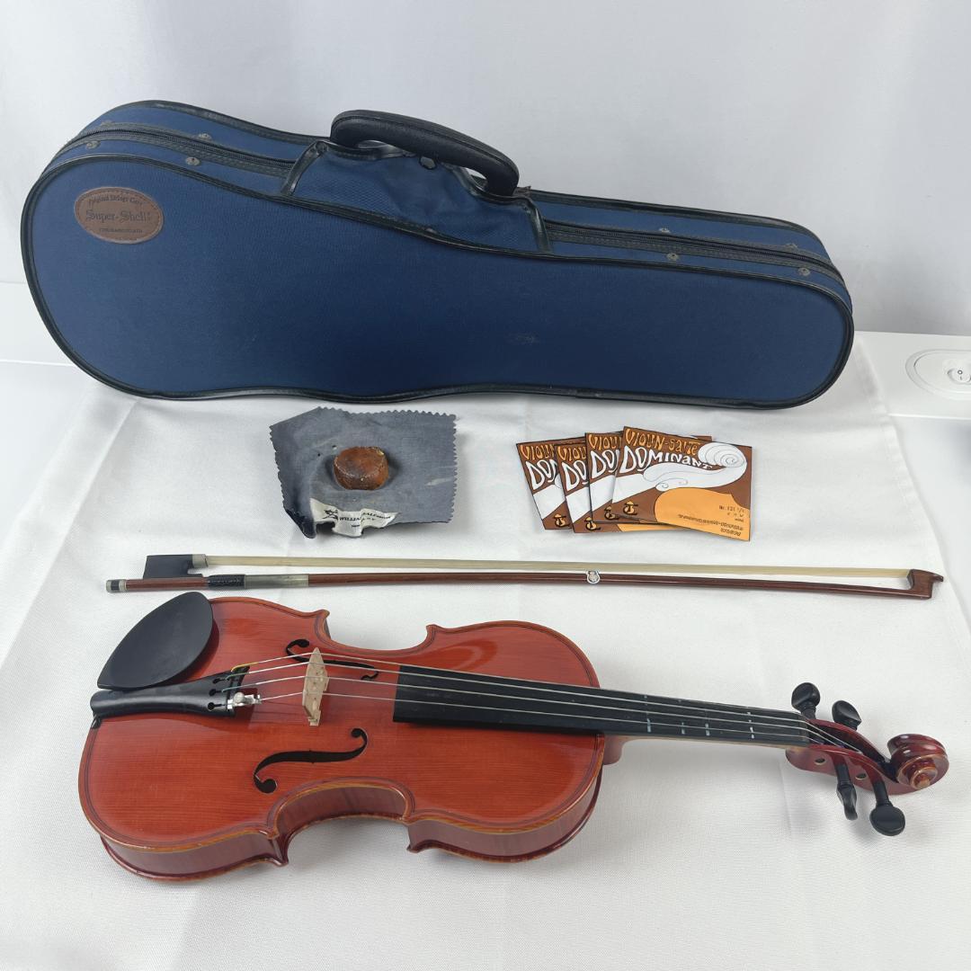 美品☘️ SUZUKI　バイオリン　1/4　Ｎo.330　2002年製　虎杢