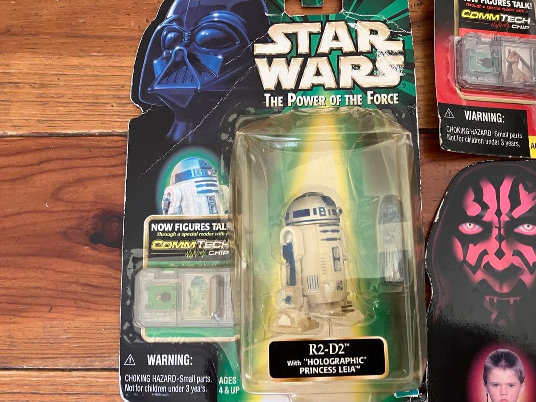 未使用品　スターウォーズ エピソード1 コムテックリーダー&フィギュア　セット