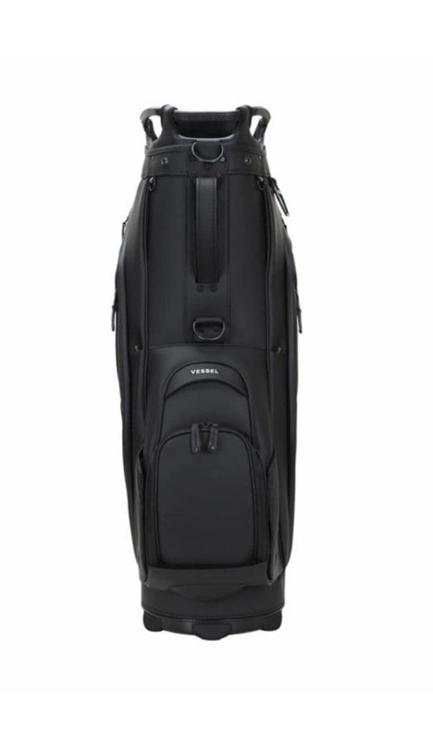 VESSEL ブラック キャディバッグ2025