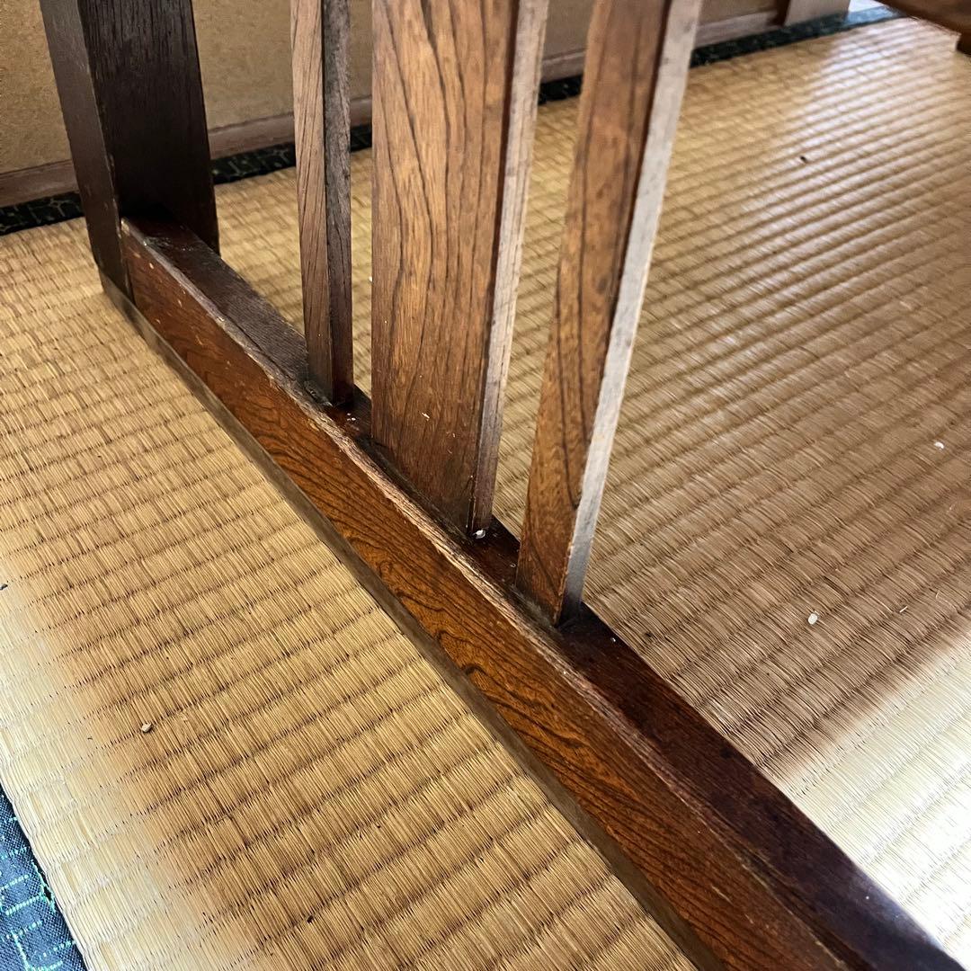 古道具　昭和レトロ　文机　ローテーブル　木製