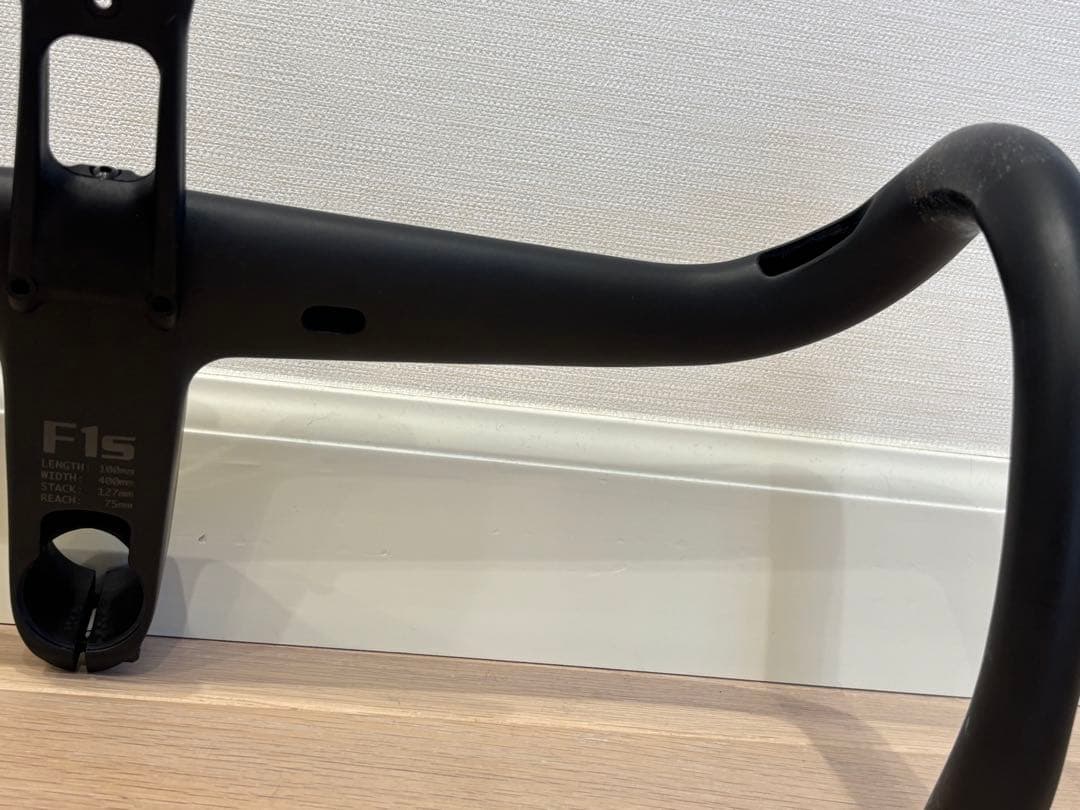 のぶ　一体型ハンドル FARSPORTS F1s ハンドルバー