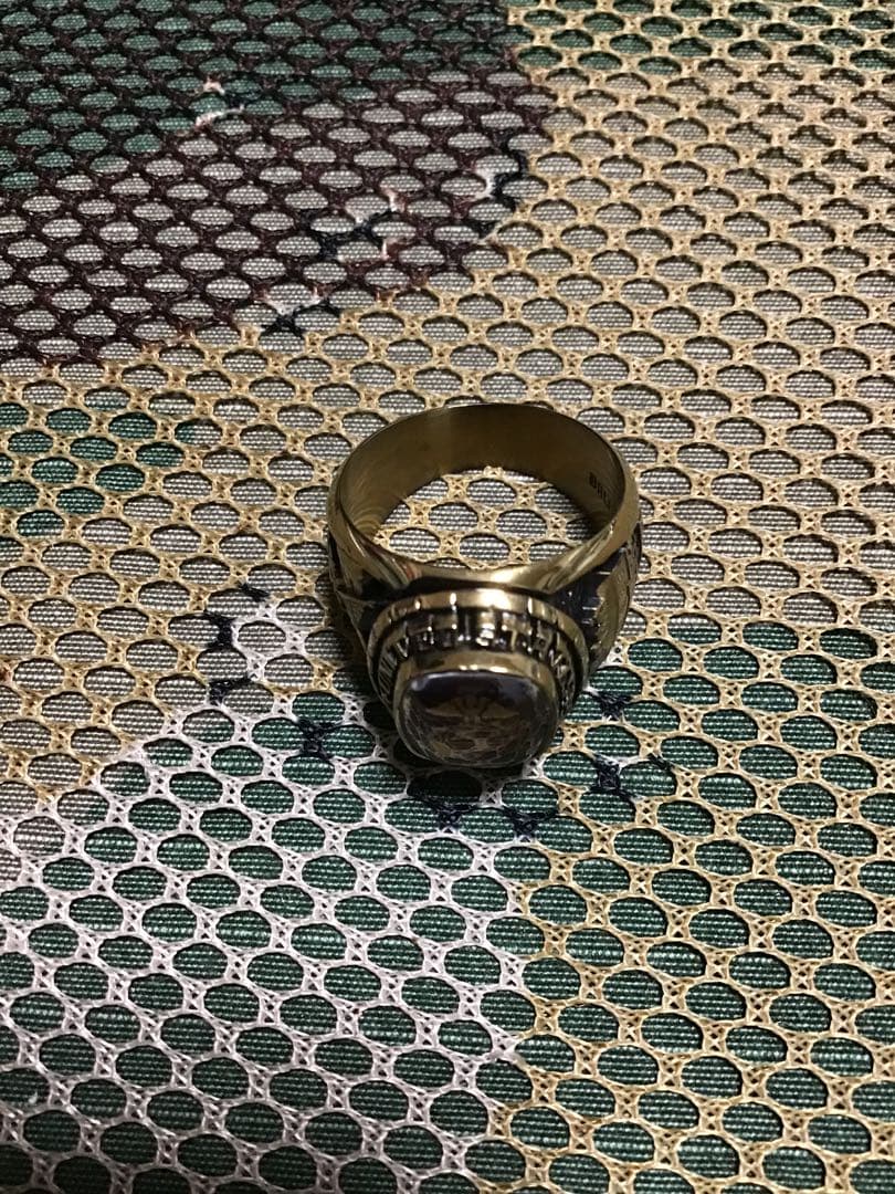 米軍放出品実物　海兵隊カレッジリング　BALFOUR GT 中古品1