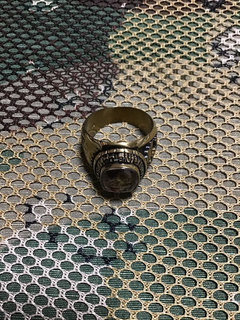 米軍放出品実物　海兵隊カレッジリング　BALFOUR GT 中古品1